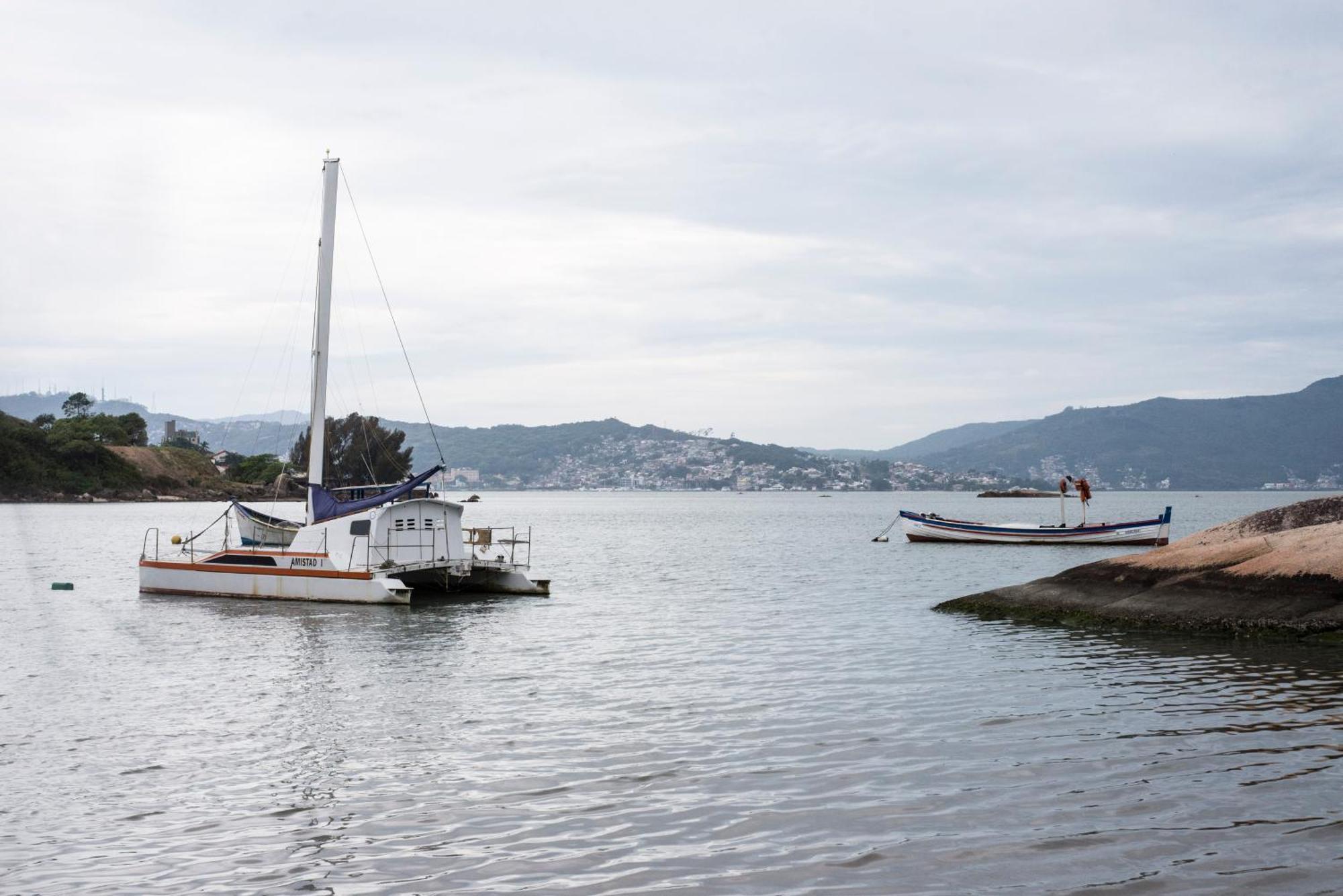 Ferienwohnung Vista Mar Na Via Gastronomica Coqueiros Coq2 Florianópolis Exterior foto